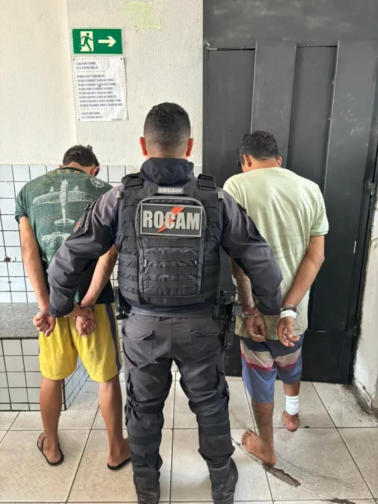 PM apreende motocicleta e detém dupla após perseguição na Avenida Marechal Castelo Branco