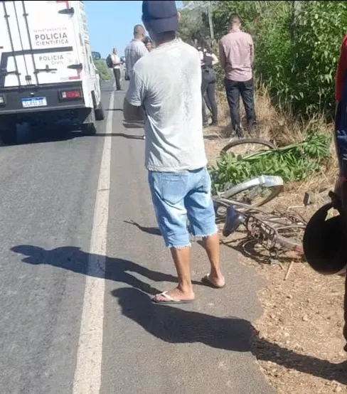 Dois irmãos morrem atropelados na PI-112 enquanto seguiam para o trabalho