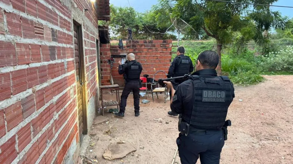 SSP-PI deflagra operação contra célula de organização criminosa no município de Altos