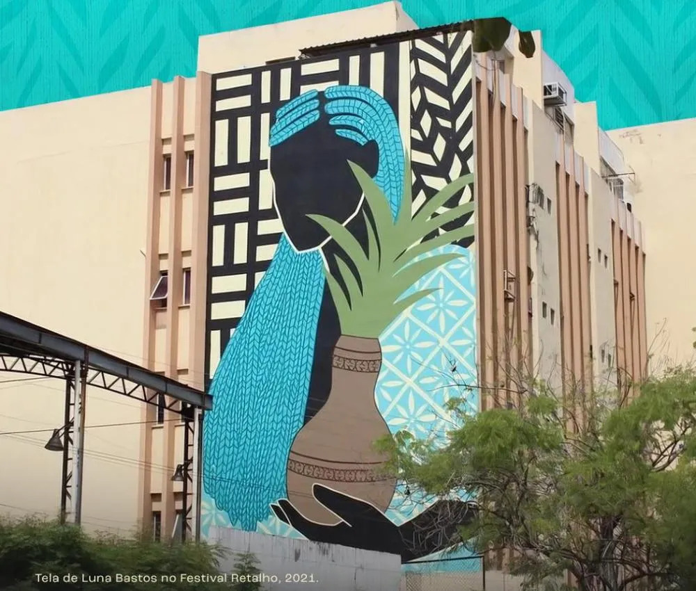 Festival Retalho 2026: A artista piauiense Luna Bastos traz para o projeto identidade e ancestralidade