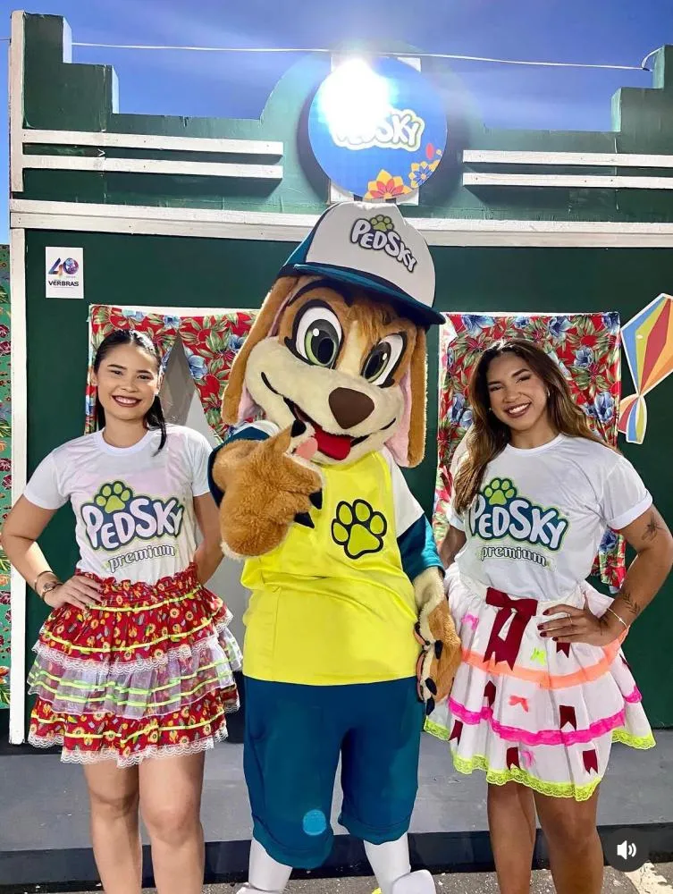 Pedsky Premium leva experiências para tutores e pets no Cidade Junina 2026