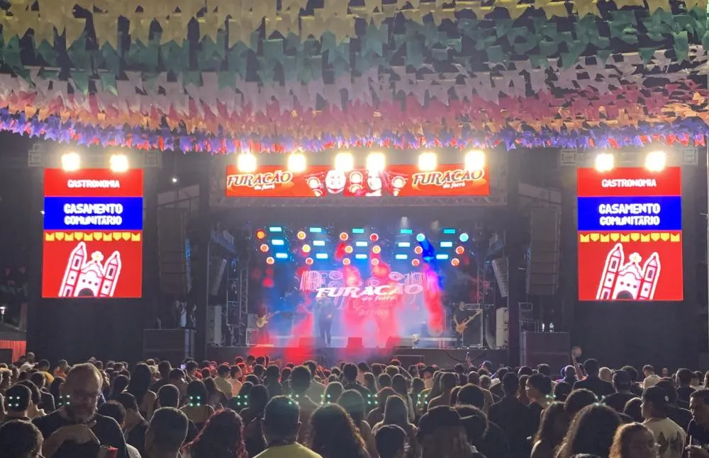 Cidade Junina 2026 abre 32ª edição com grandes shows, incluindo Desejo de Menina e Furacão do Forró