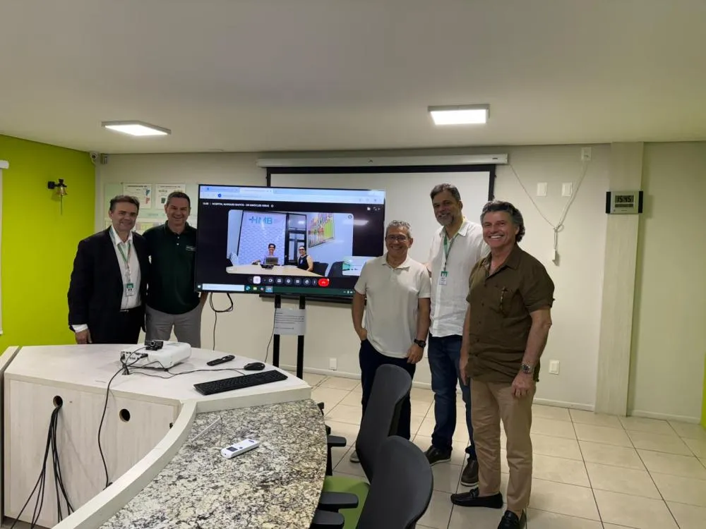 Diretoria do HMB e nova diretoria da Unimed se reúnem para discutir avanços da parceria entre as instituições