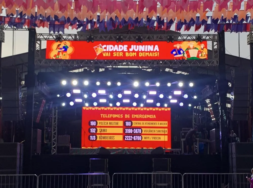 Cidade Junina reforça combate à violência contra a mulher com divulgação de canais de denúncia e esquema de segurança