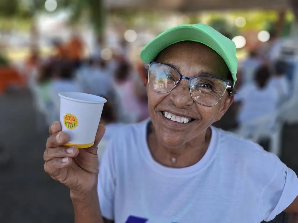 Santa Clara participa do Bailinho do 60+ e reforça parceria com o projeto