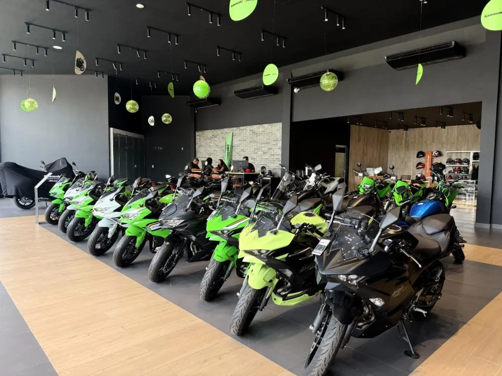 Grupo Jelta - Kawasaki (Foto: Ascom)