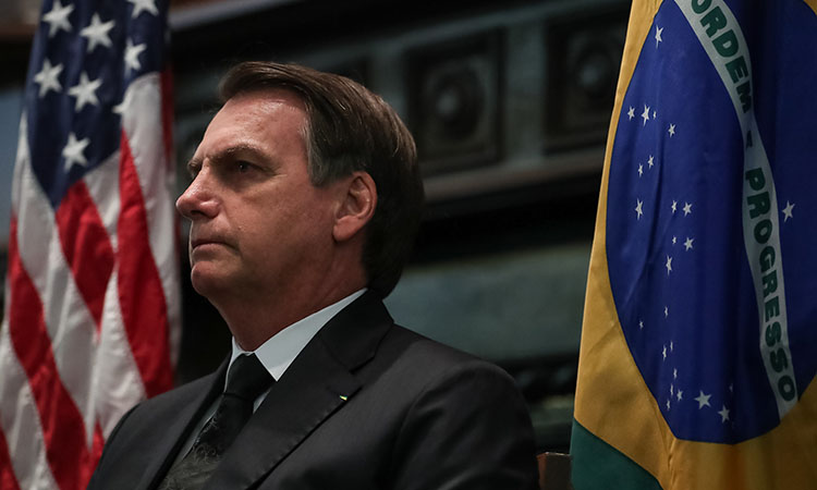 Presidente Bolsonaro vai aos Estados Unidos para receber prêmio e erra durante discurso