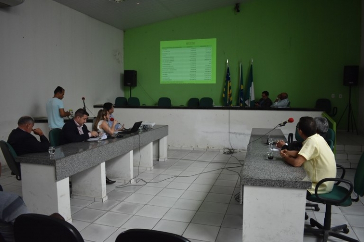 Câmara de Campo Maior realiza audiência pública sobre a Lei de Diretrizes Orçamentárias Municipais