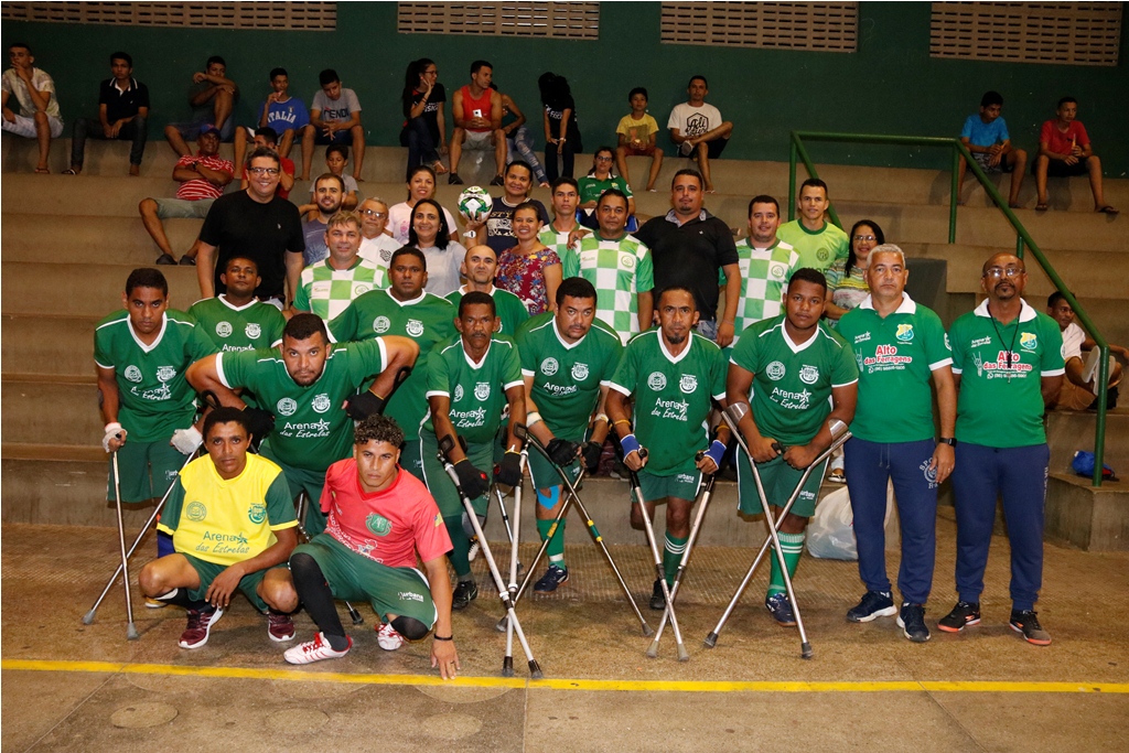 Campeonato de Futsal de Água Branca conta com participação de esportistas deficientes