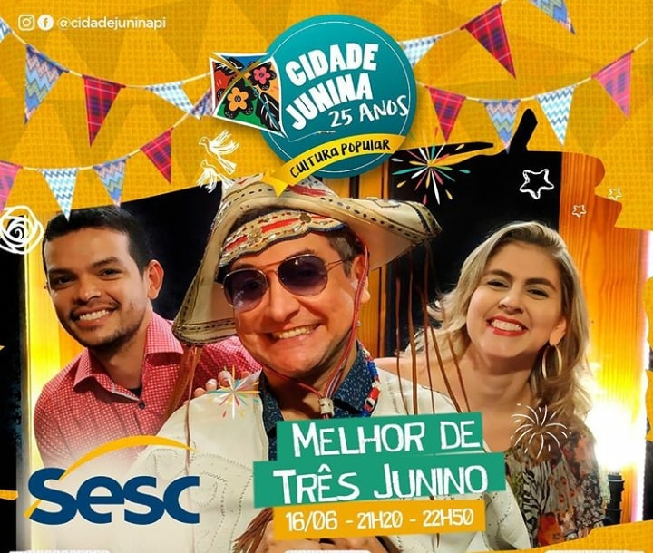 Melhor de Três Junino resgata o São João de raiz durante a Cidade Junina neste domingo
