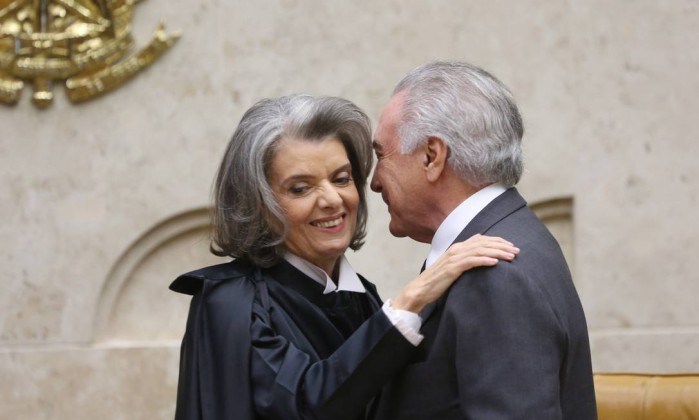 Cármen Lúcia assumirá a Presidência da República na sexta-feira
