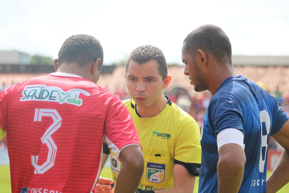 Federação de Futebol do Piauí divulga arbitragem para os jogos da 4° rodada da série B Campeonato Piauiense
