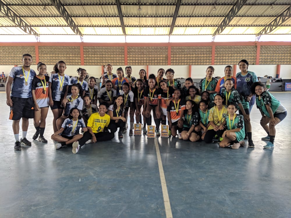 Equipes de Handebol disputam final dos jogos na AABB