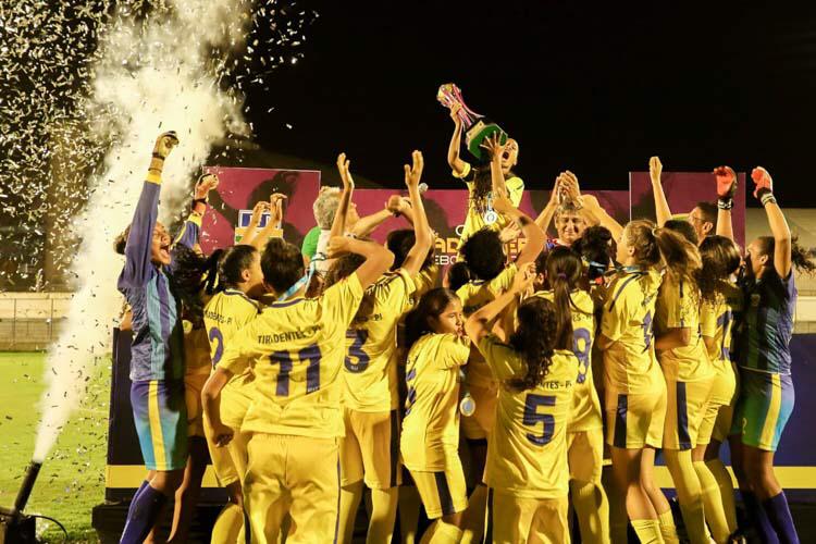 Tiradentes vence o Boca e leva título do Feminino Sub-17