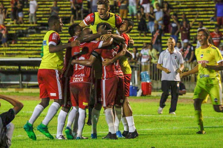 Gosto de vitória: River empata no finalzinho com o Sampaio Correa