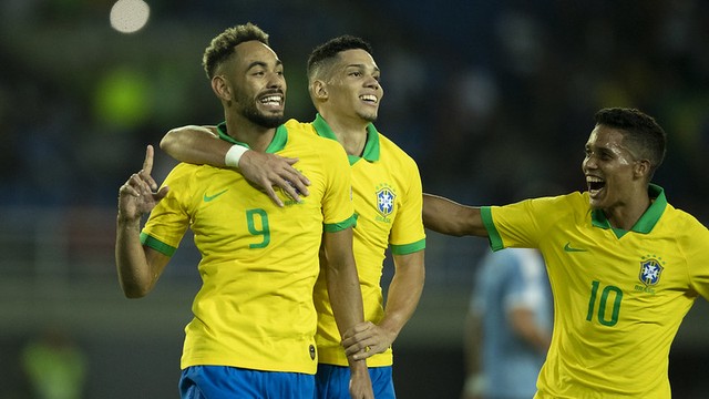Brasil vence Uruguai por 3 a 1 no Pré-Olímpico