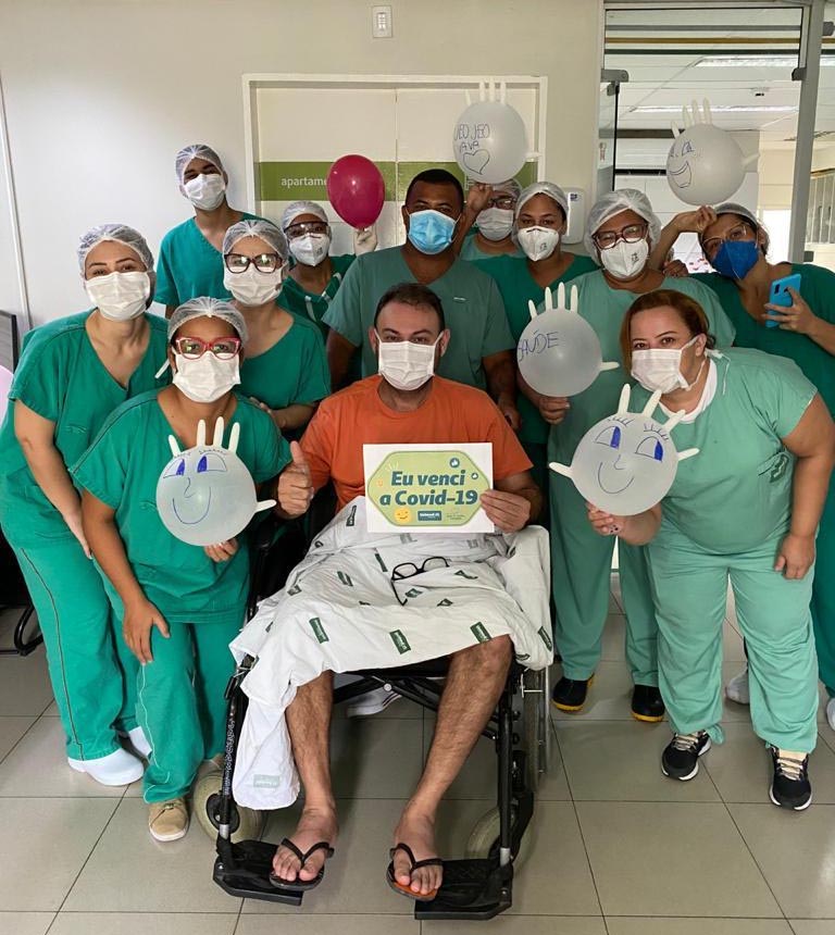 Vereador Jeová Alencar recebe alta após 14 dias internado com Covid-19