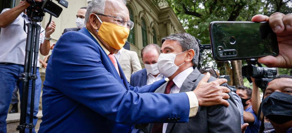 Dr. Pessoa recebe o governador Wellington Dias e trata de parcerias para Teresina